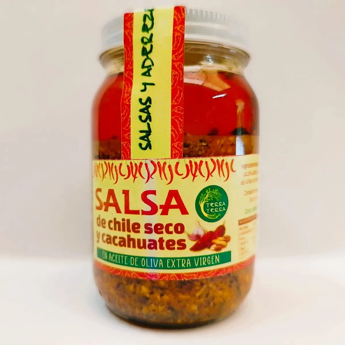 ><><Salsa de chileseco con cacahuate Terra Terra><><