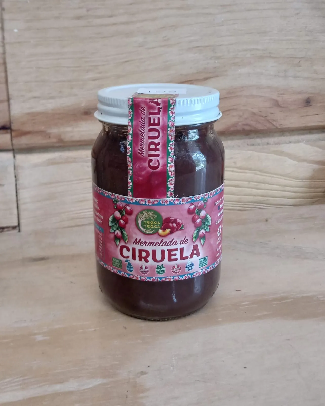 MERMELADA DE CIRUELA TERRA TERRA