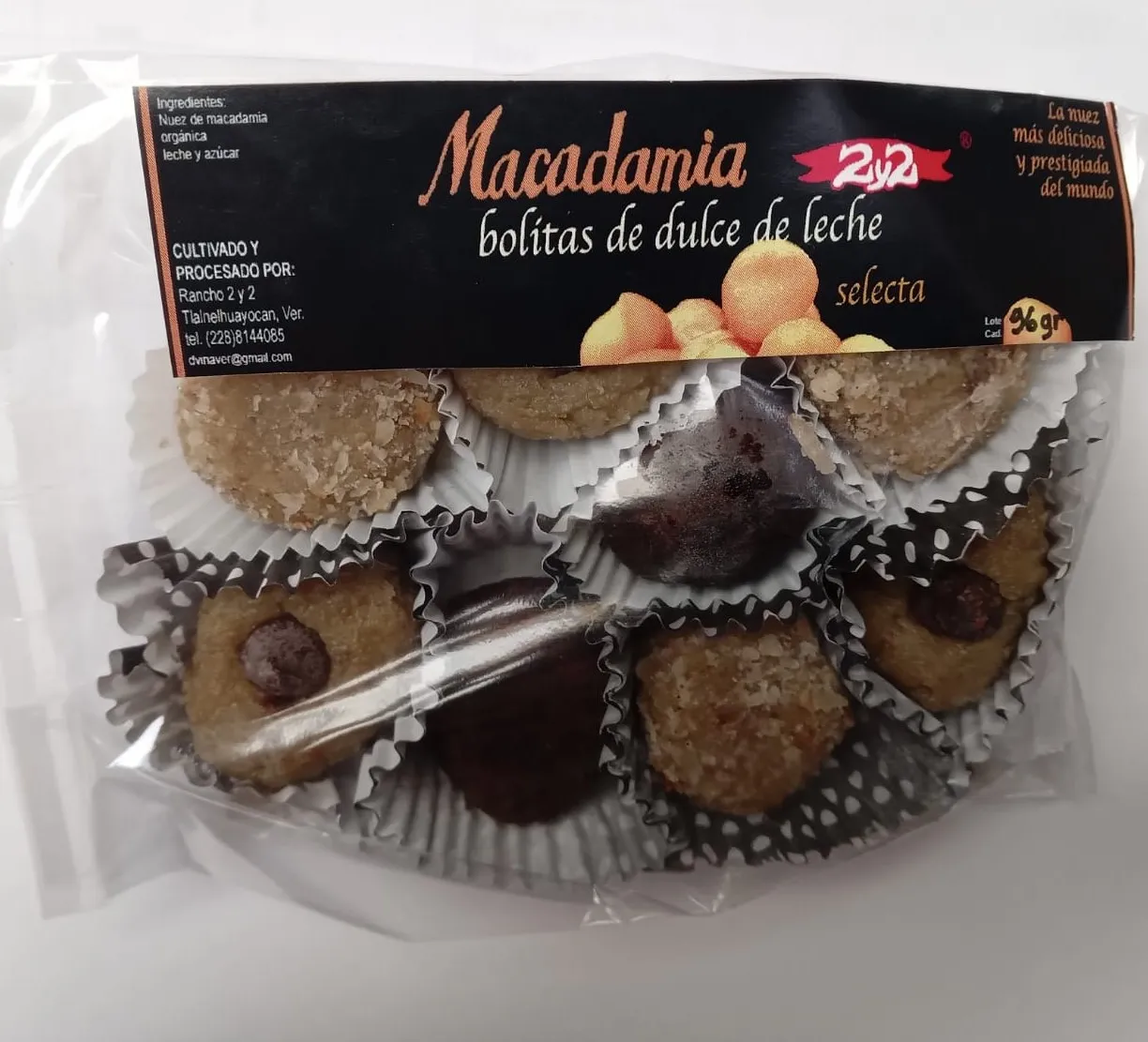 >><<Trufas de Macadamia (surtida) Rancho 2 y 2 >><<