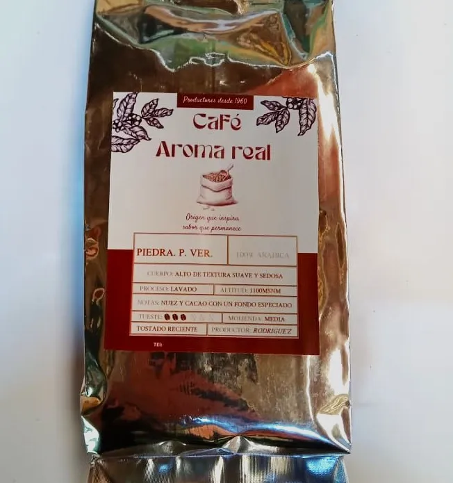><><CAFÉ AROMA REAL, COSAUTLAN (250g, en grano) ><><