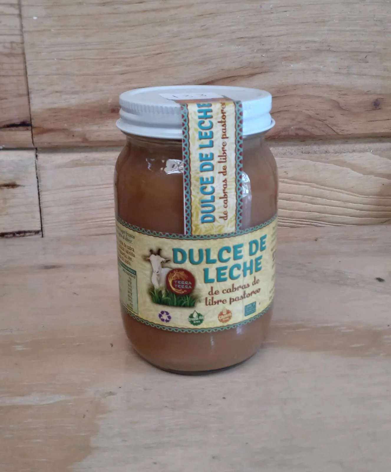 DULCE DE LECHE DE CABRA DE LIBRE PASTOREO TERRA TERRA