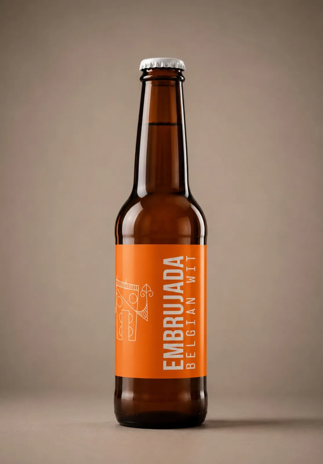 ><><CERVEZA EMBRUJADA - WIT BELGA - MUY CLARA, 355 ml><><