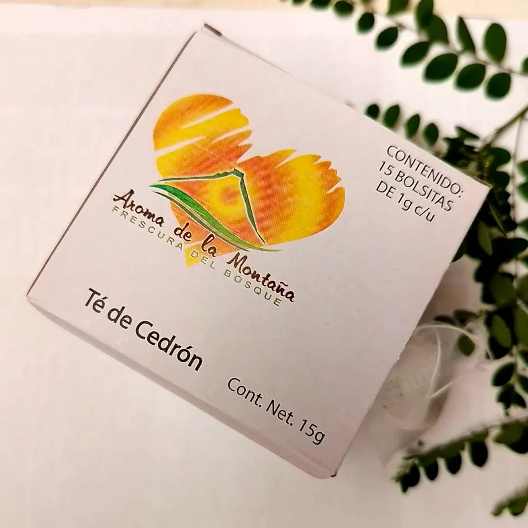 ><><TISANA CEDRÓN, AROMA DE MONTAÑA, 15 g><><