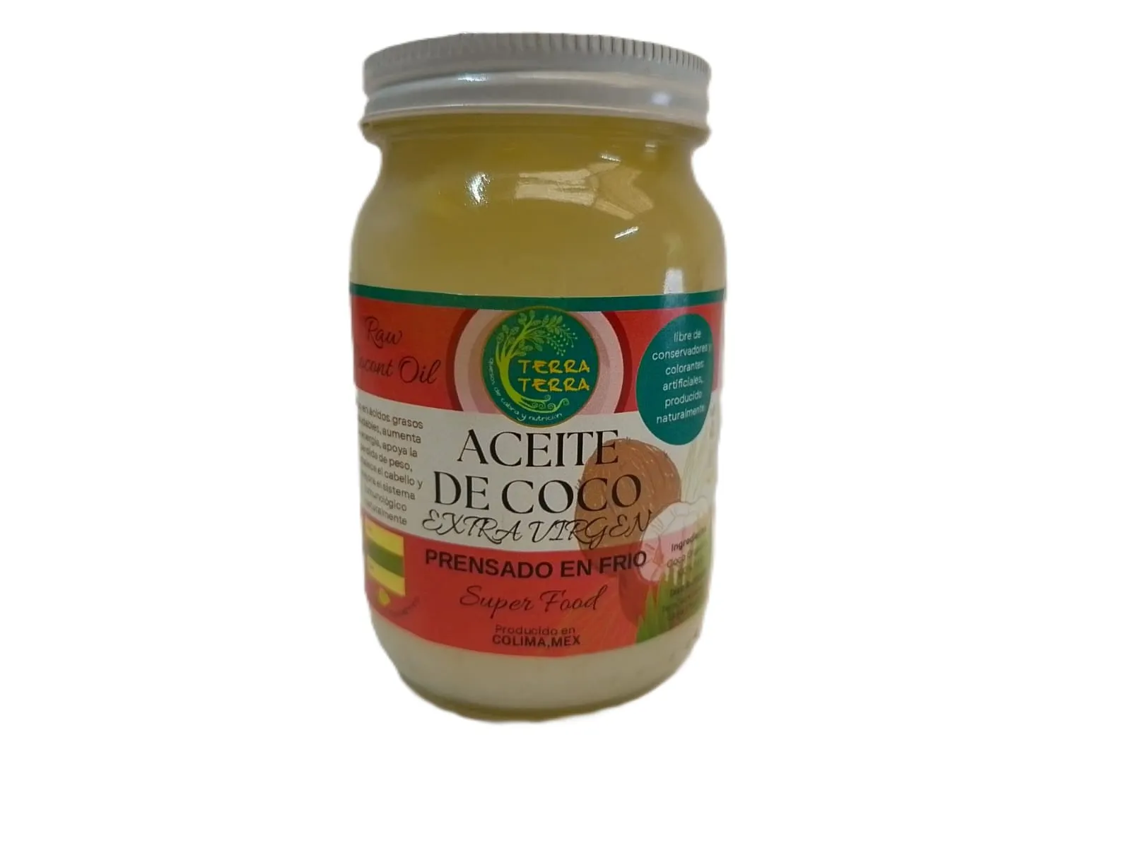 ACEITE DE COCO, TERRA TERRA