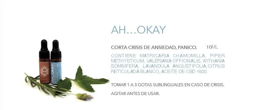 GOTERO MEDICINA DEL SOL, AH OKAY (ANSIOLÍTICO)