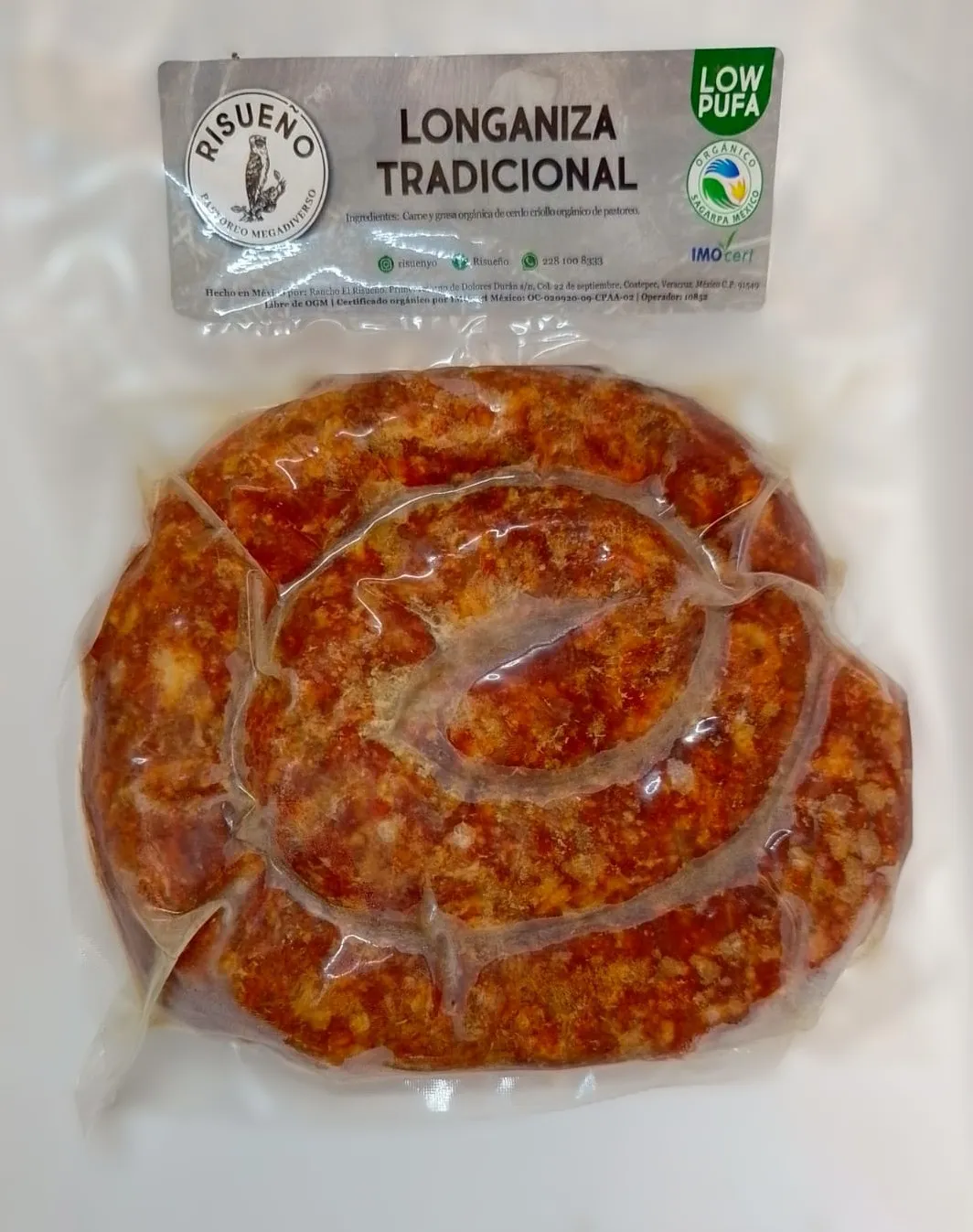 ><><LONGANIZA TRADICIONAL EL RISUEÑO><><